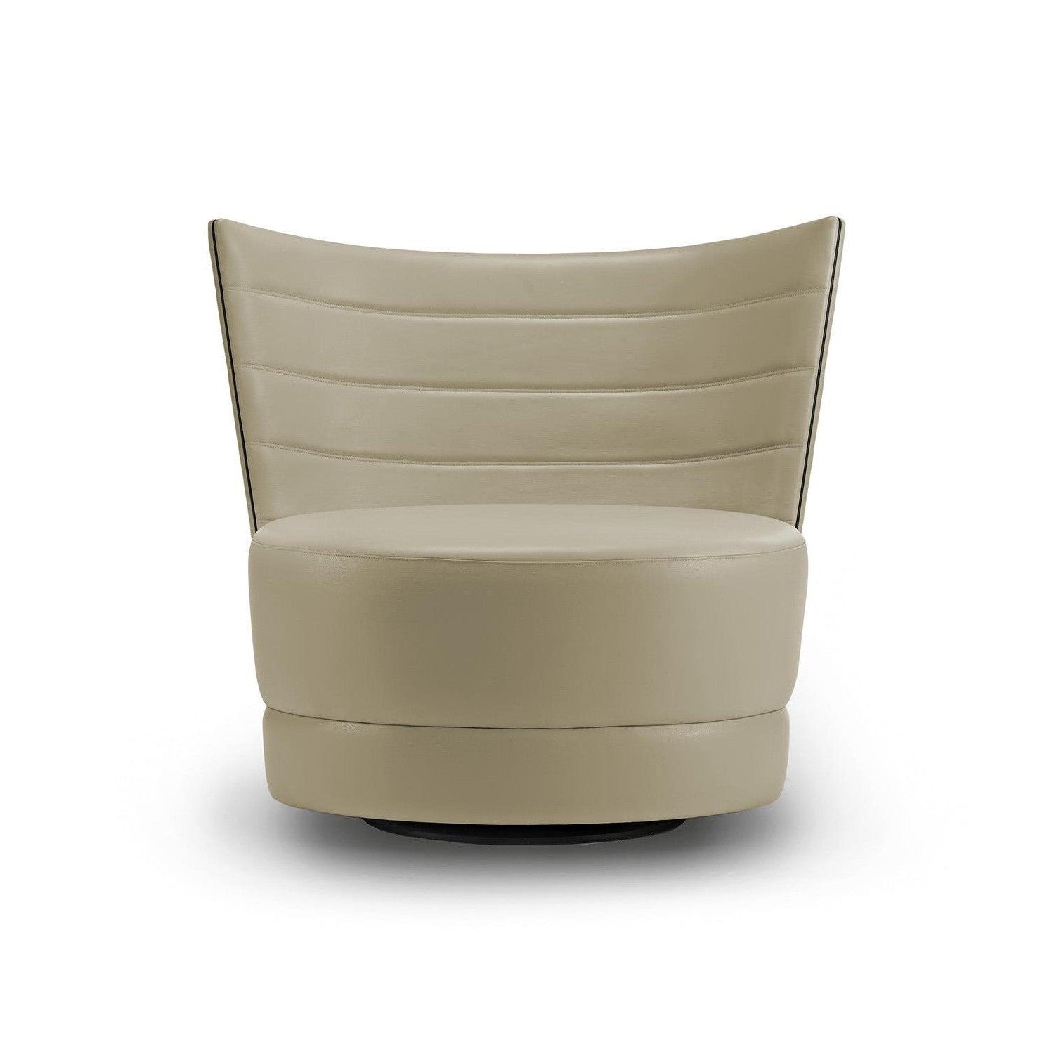 Onyx Oval Silhouette Lounge Chair