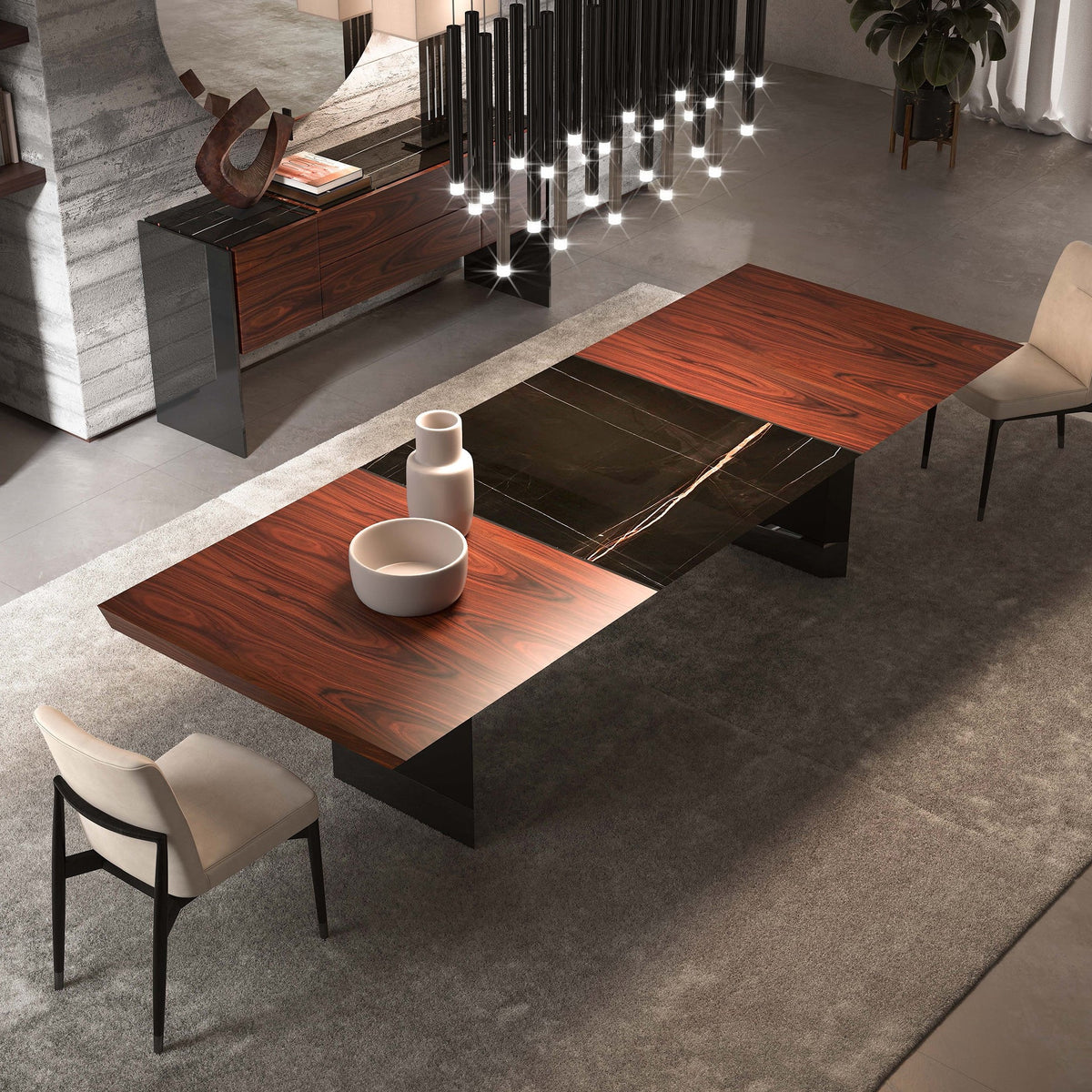 Apex Inlay Dining Table