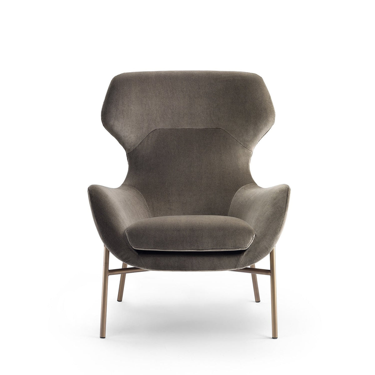 Brera Contemporary High-Back Armchair