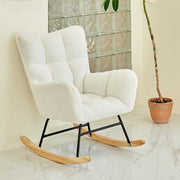 Modern Wooden Rocking Lazy Chair