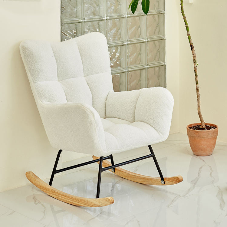 Modern Wooden Rocking Lazy Chair