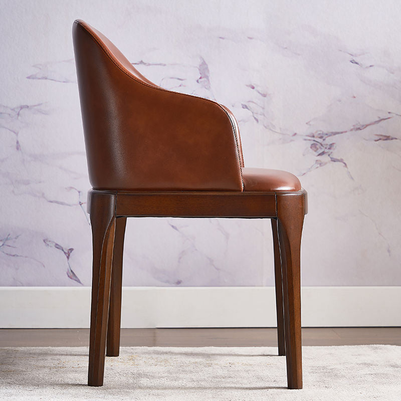 brown classic design chair