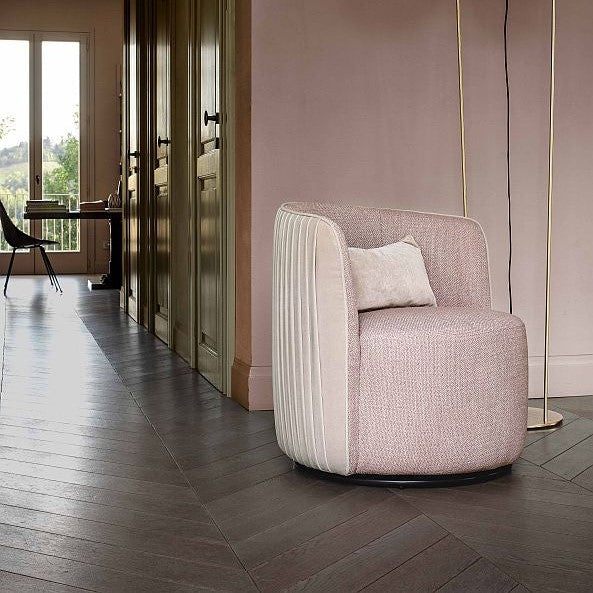 Deco Pleat Occasional Armchair