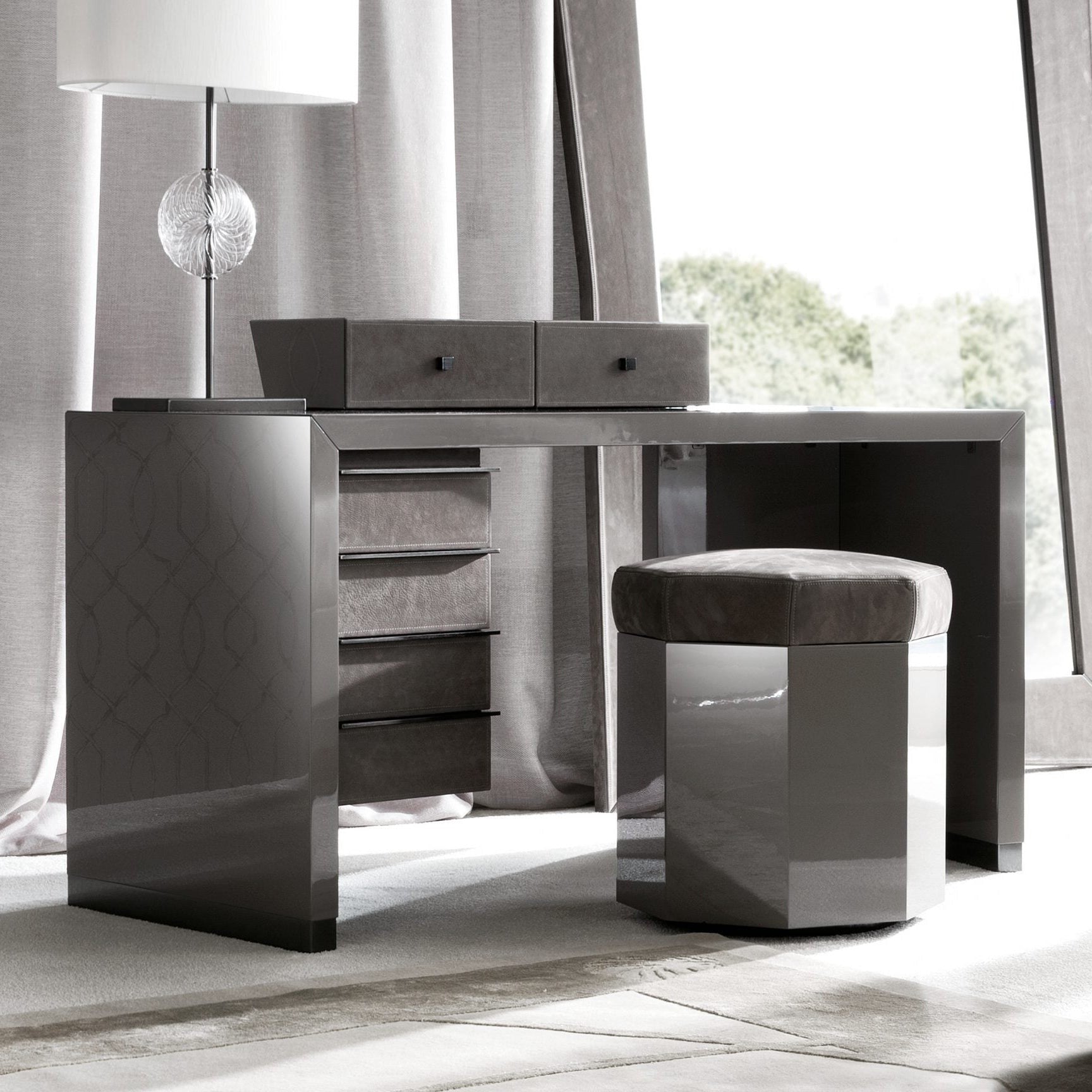 Vision Contemporary Accent Ottoman