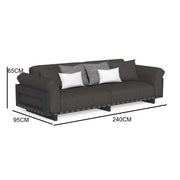 Horizon Linear 3-Seater Sofa