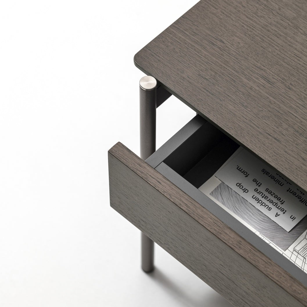 Minimalist Slender Bedside Cabinet