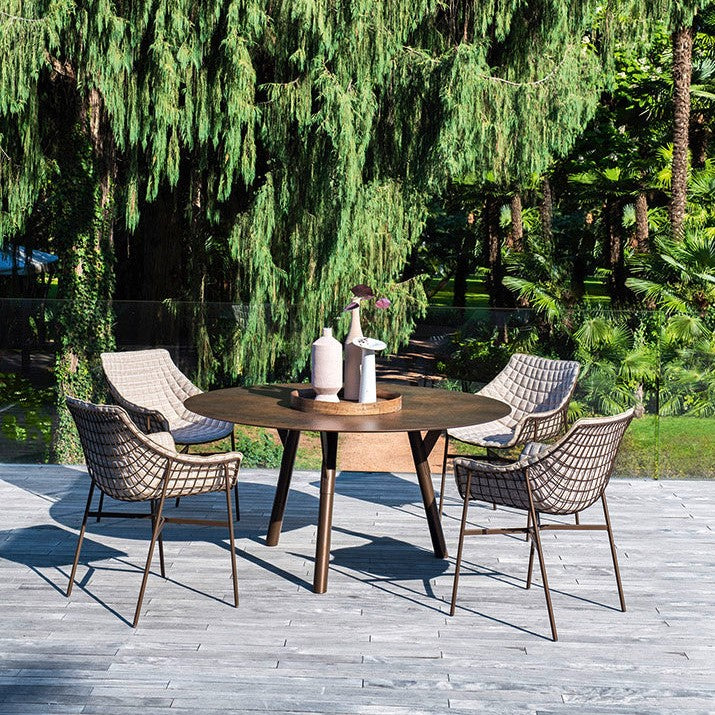 Soft-Grid Lounge Dining Chair