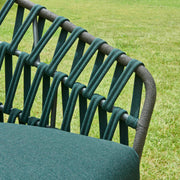 Enveloping Woven Outdoor Armchair
