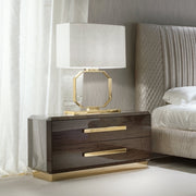 Infinity Art Deco Bedside Table