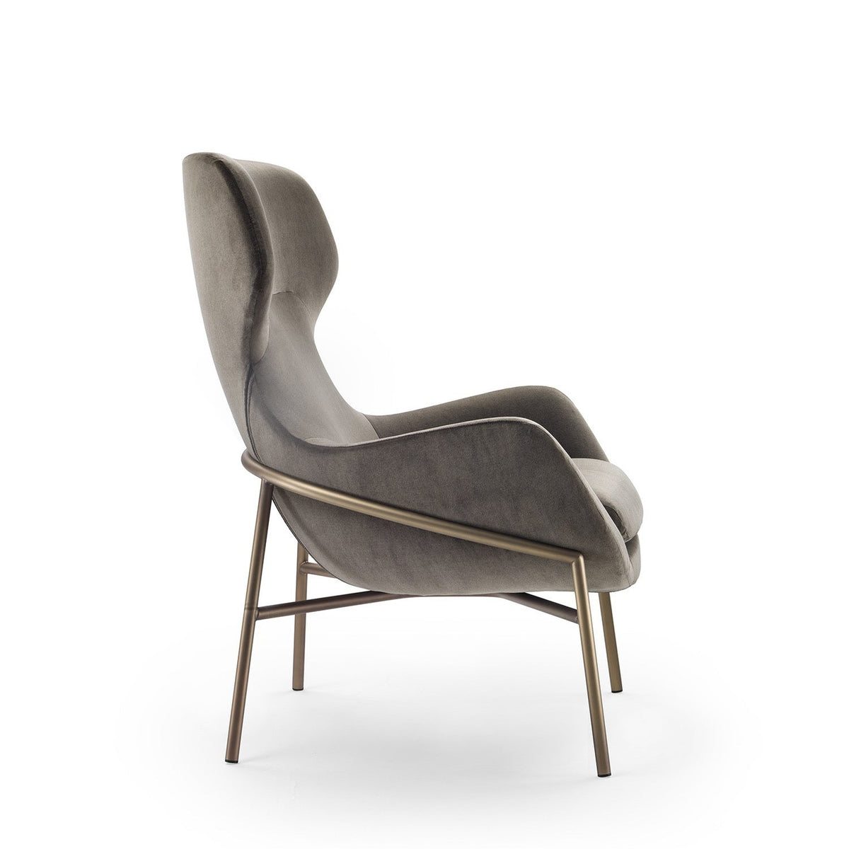 Brera Contemporary High-Back Armchair
