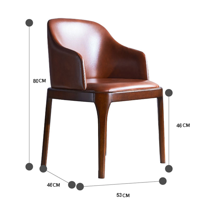 brown classic design chair