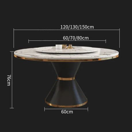 Round Table with Multiple Sizes