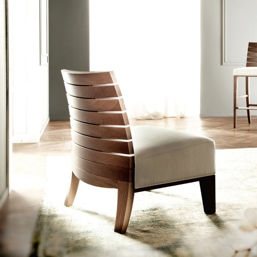 Lumina Sculptural Timber Chair