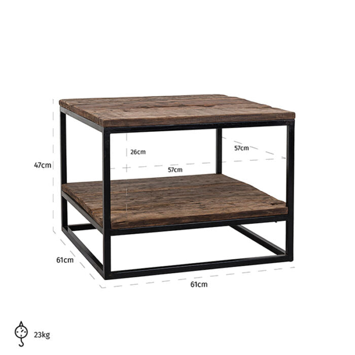 square side table