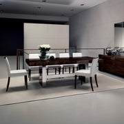 Lumina Mirror-Finish Dining Table