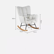 Modern Wooden Rocking Lazy Chair