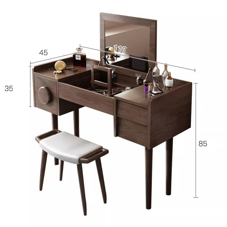Chic Wooden Dressing Table