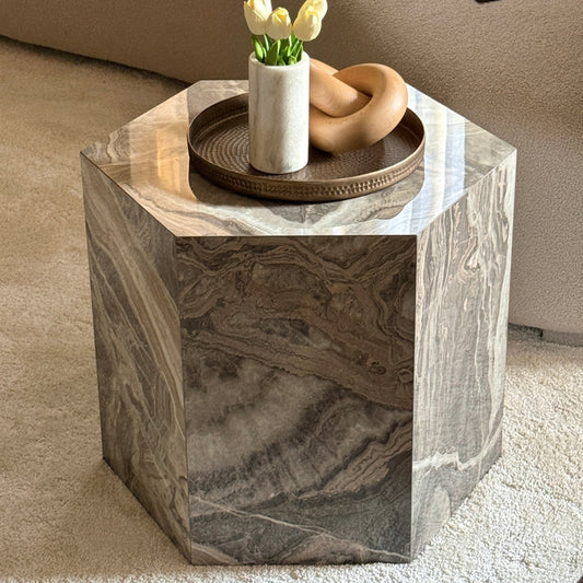 distinctive marble table