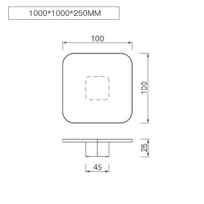 Glass table set