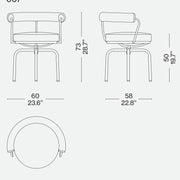 fauteuil tournant