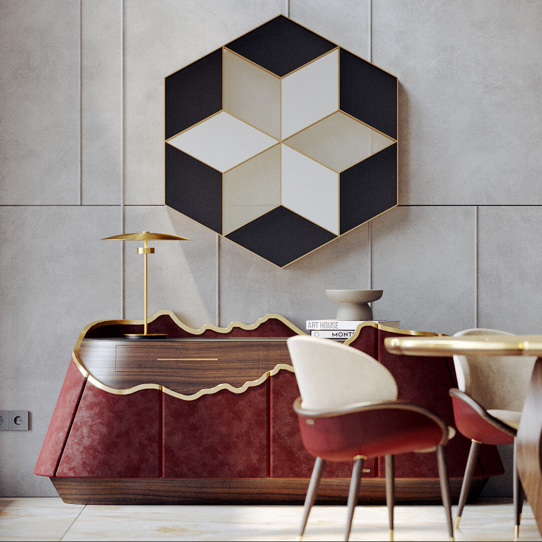 A distinctive European-style buffet