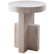 Contemporary flat side table