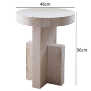 Contemporary flat side table