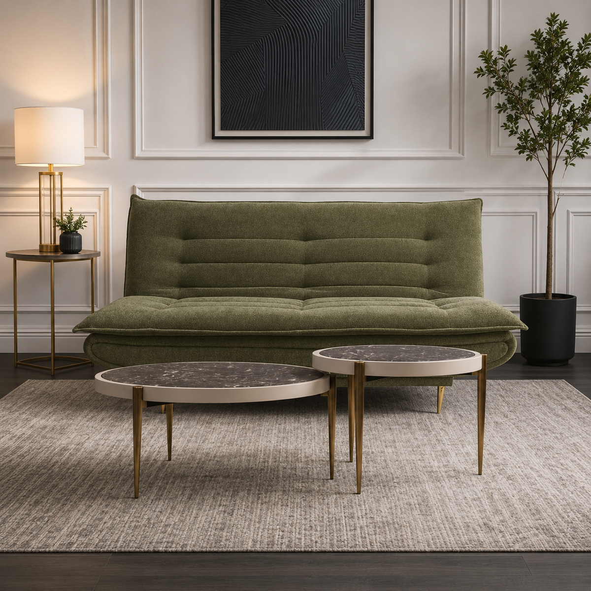 The coffee table elegant design