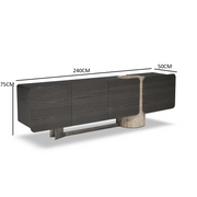 Stone Pillar tv unit