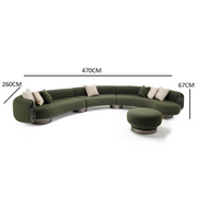 Modern comfortable sofa design