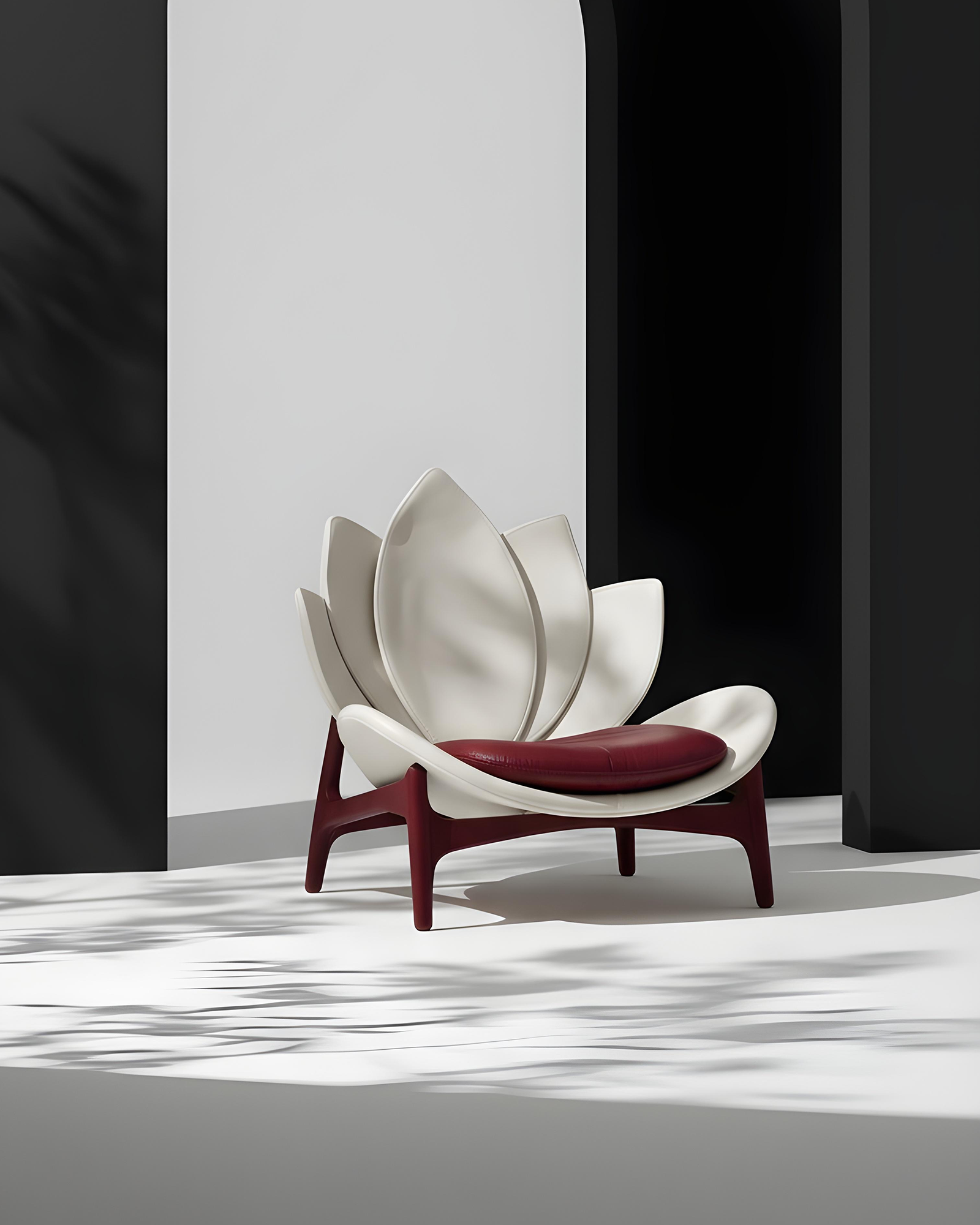 The Lotus Chair  by Lugar Nefertiti