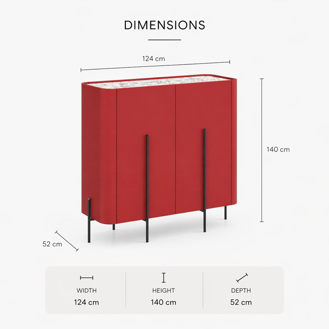 Caillou Prestige High Cabinet
