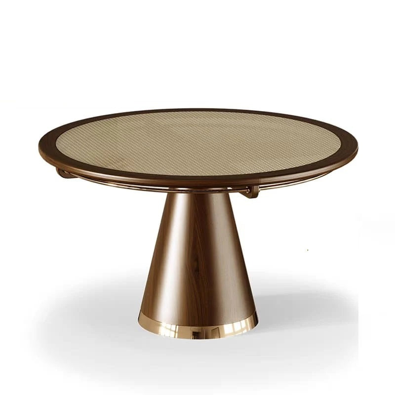 Dining table with four luxurious chairs