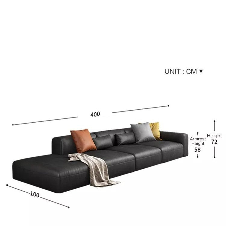 luxury leather sofa
