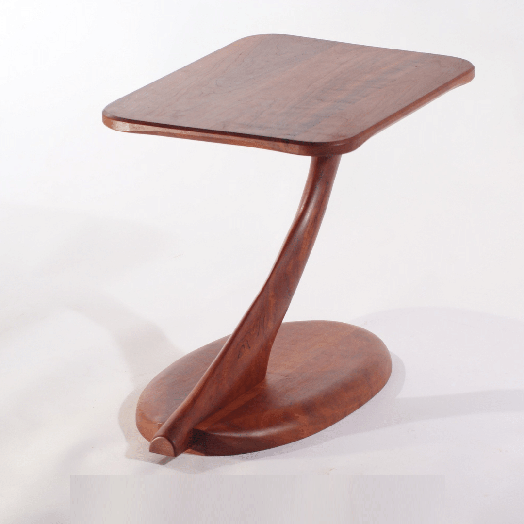 Side table with distinctive design