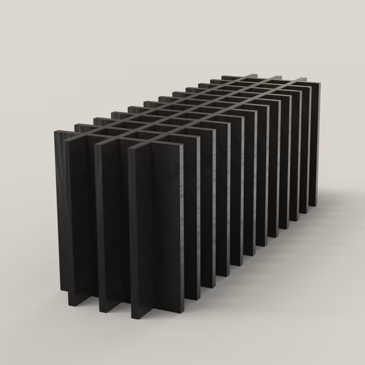 Arca v2 sculptural bench