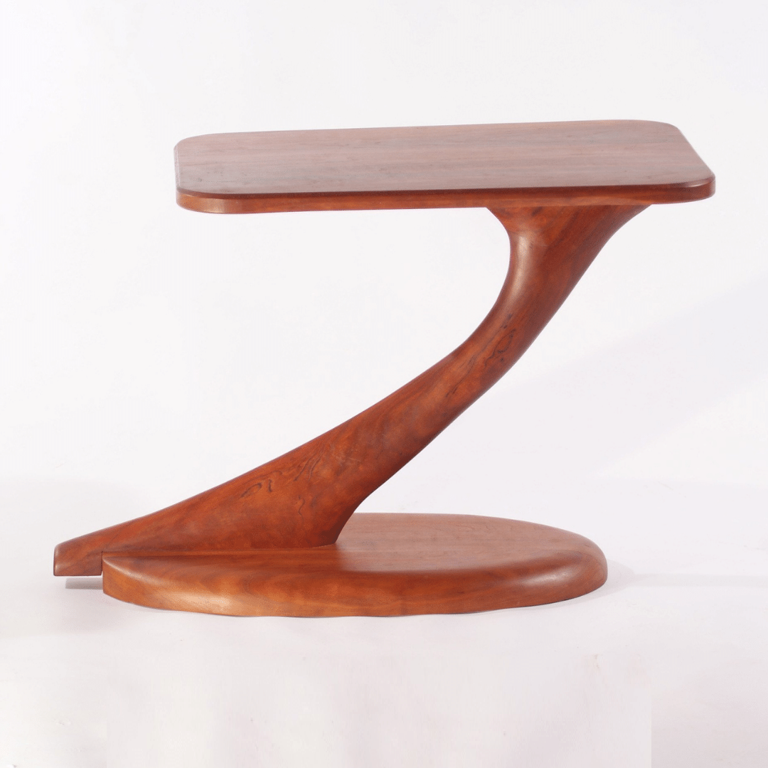 Side table with distinctive design