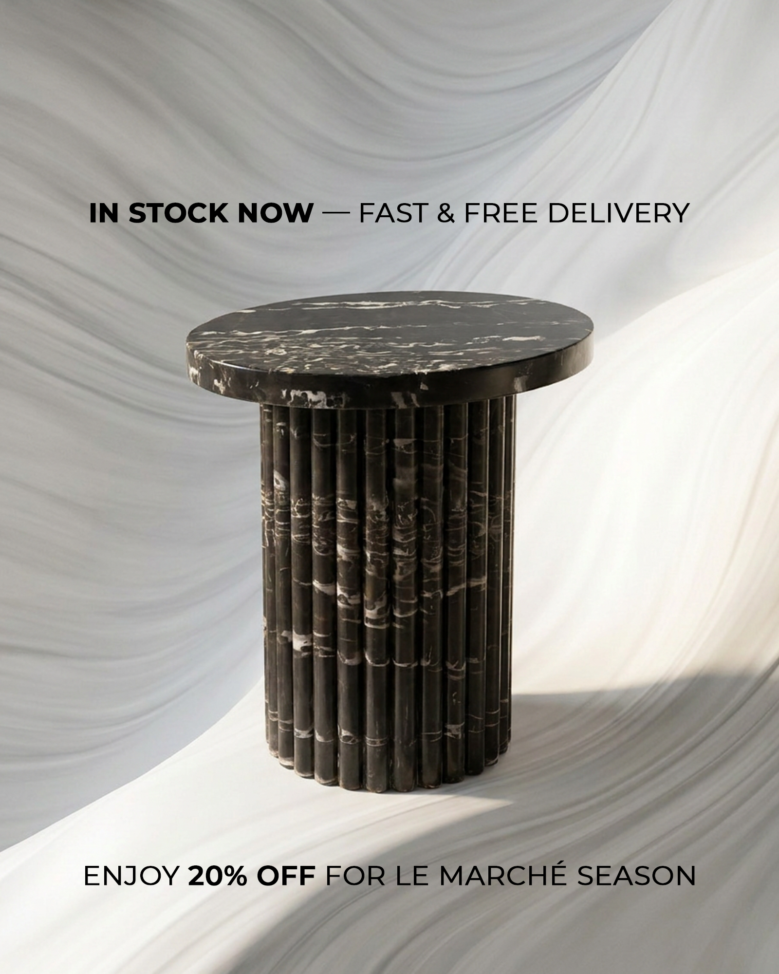 Marble Side Table