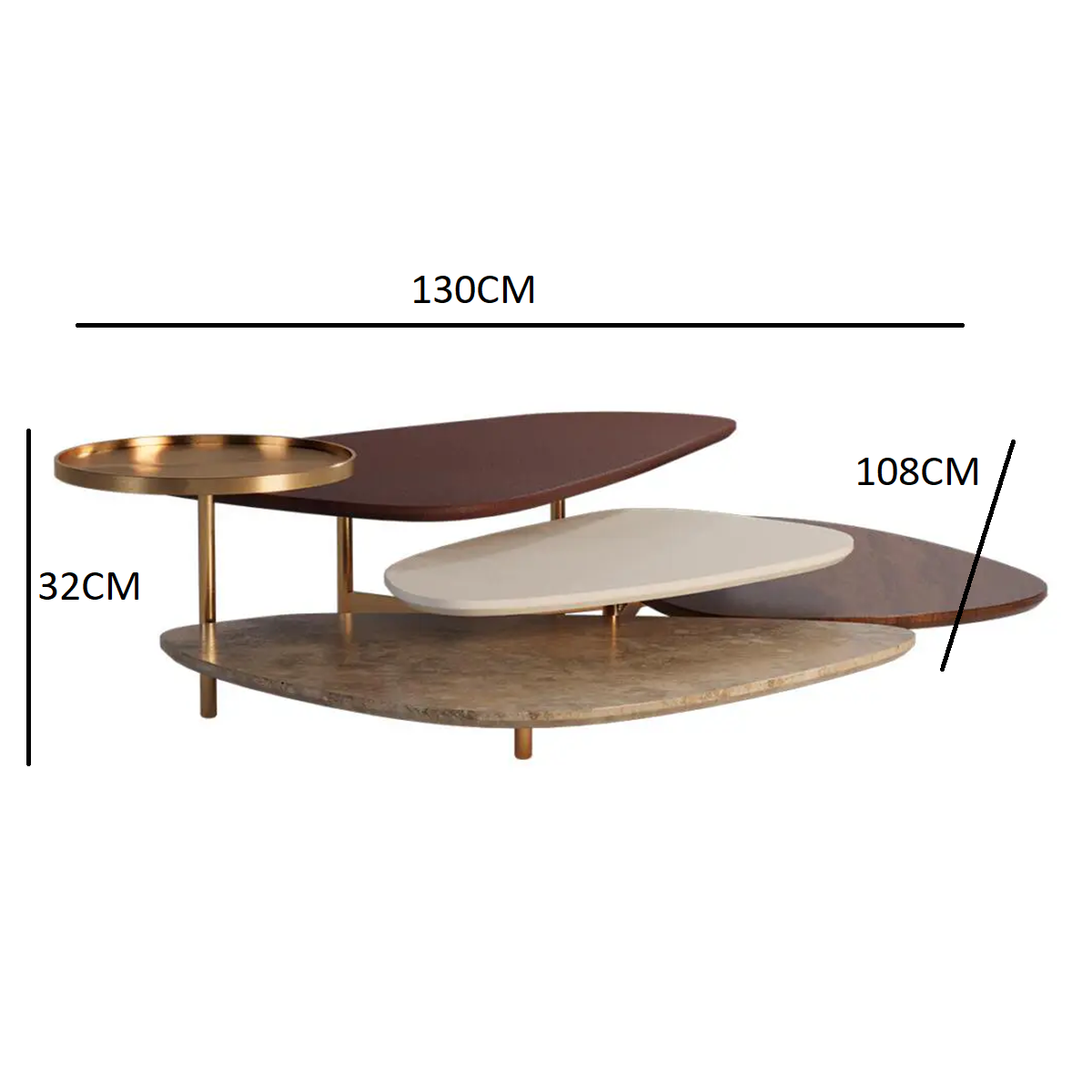 Retroo center table