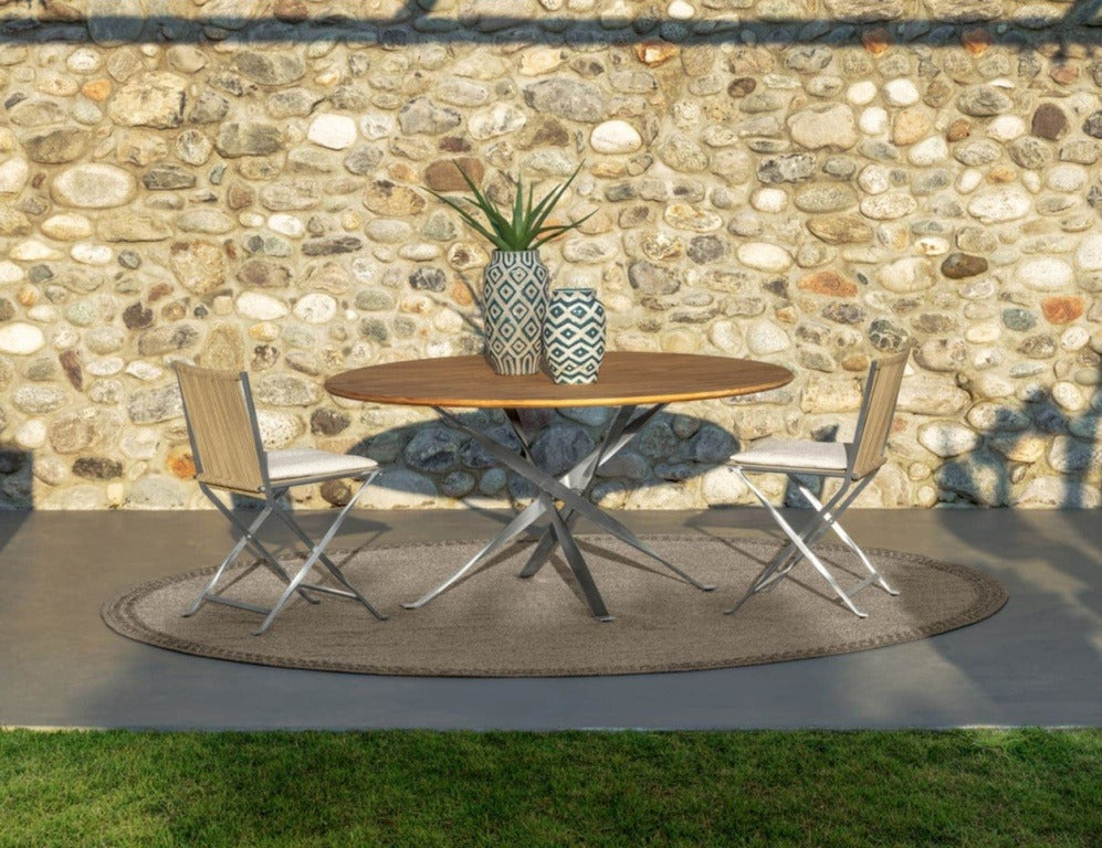 Luxury outdoor dining tables