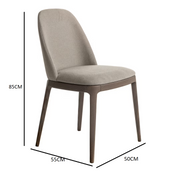 Karol gray dining chair