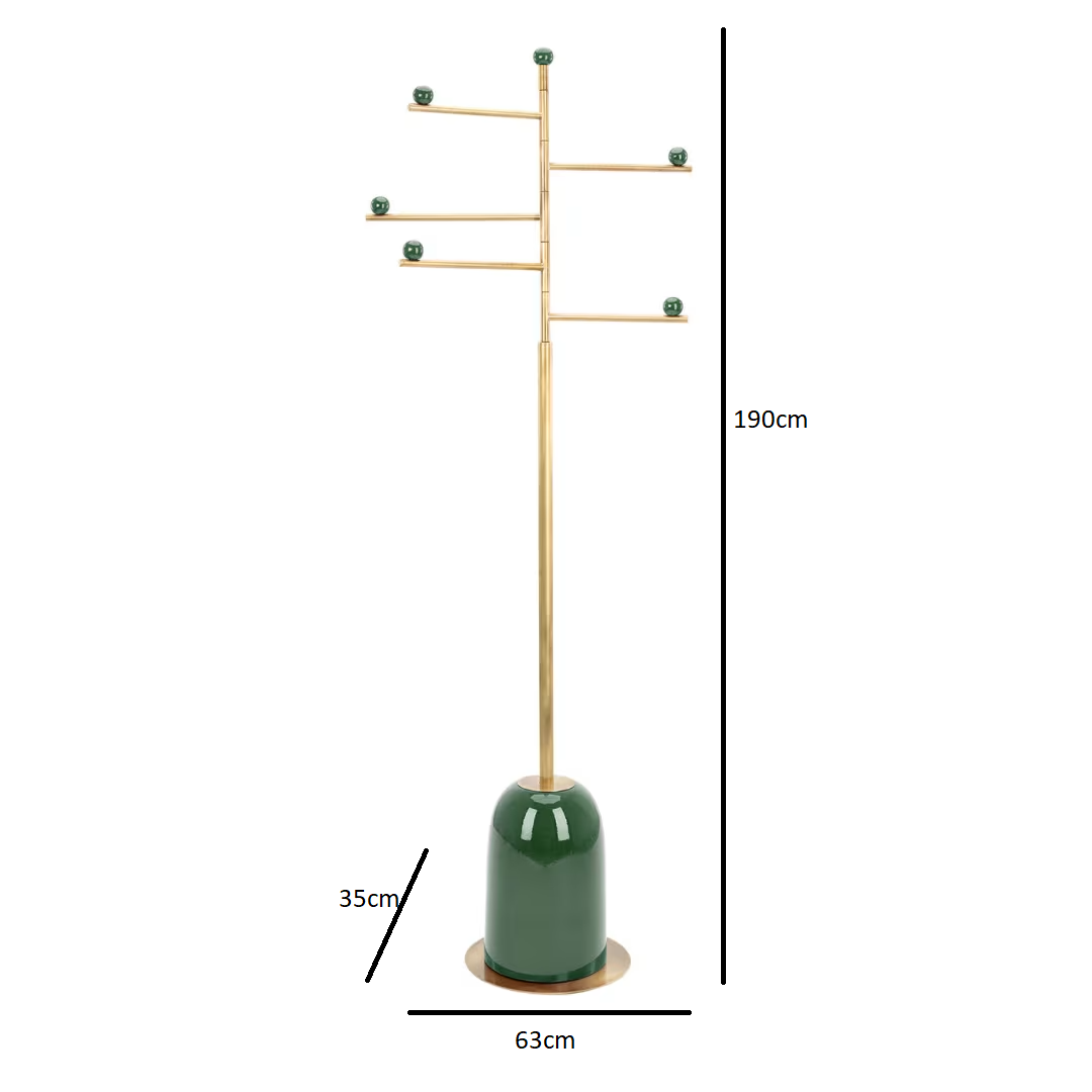 Pins coat rack