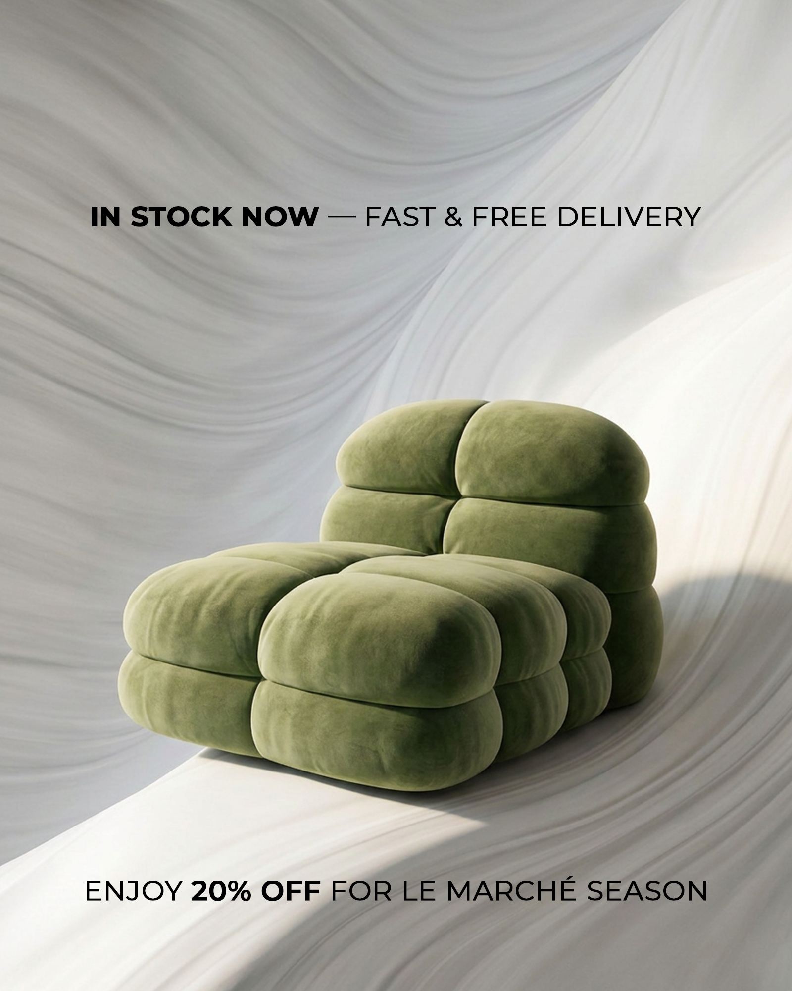 Comfortable sofa design