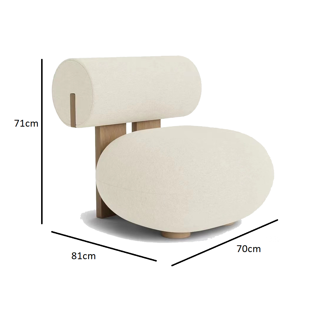Modern single chair