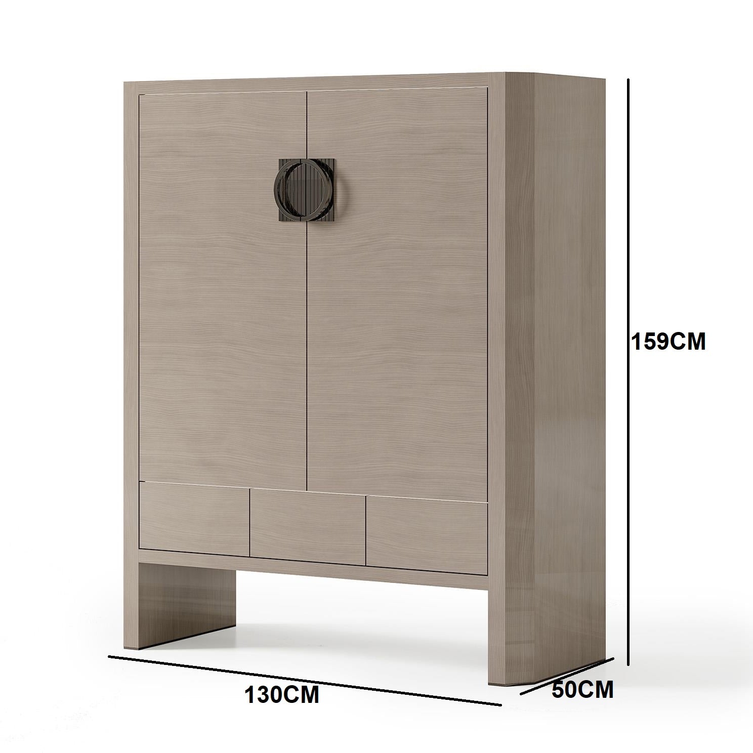 Canvas Bar Cabinet