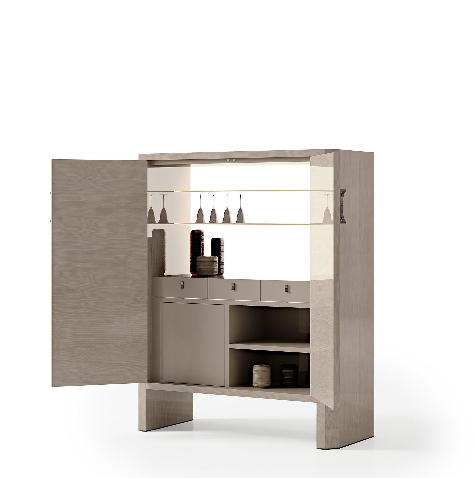 Canvas Bar Cabinet