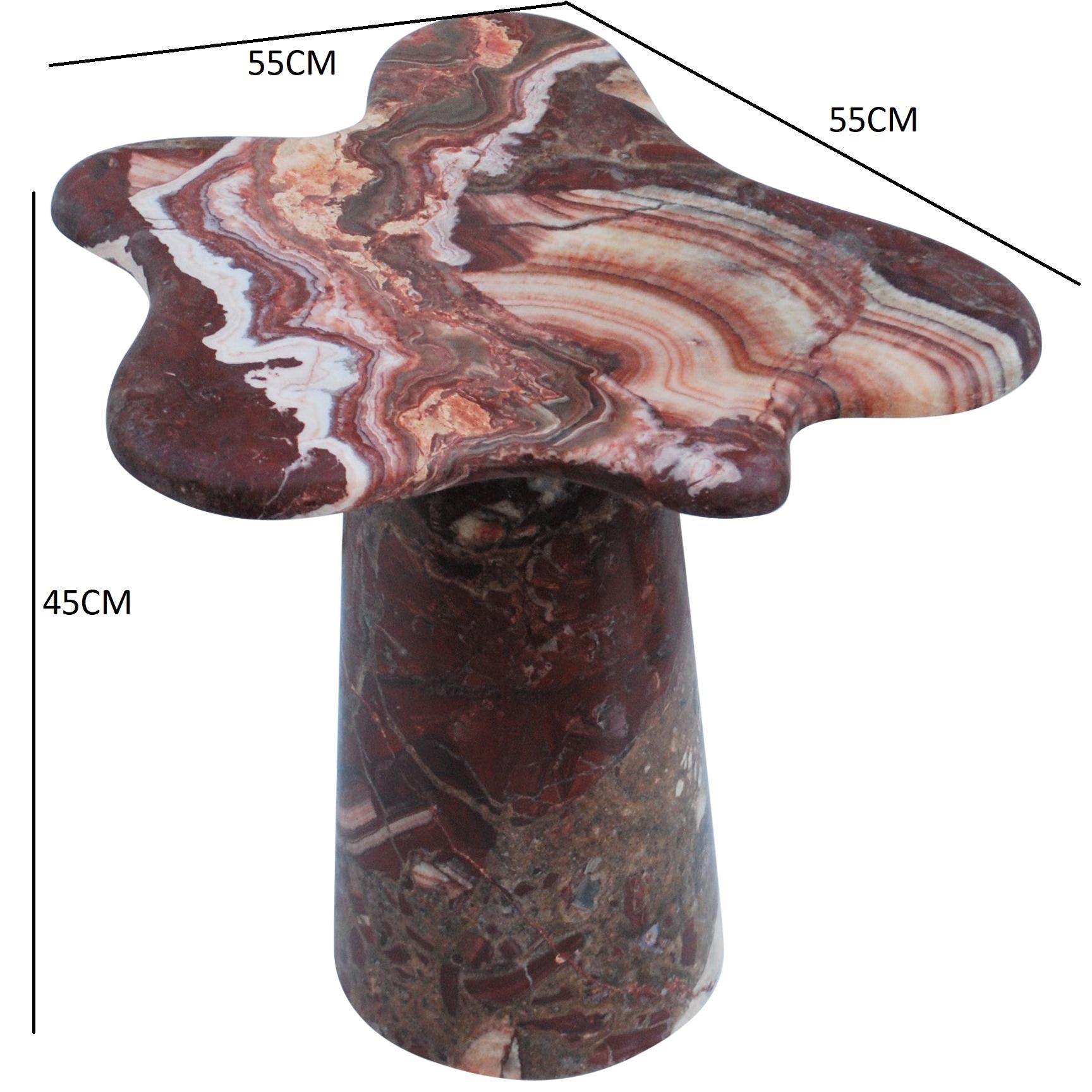 طاولة جانبية أوندامارمو 