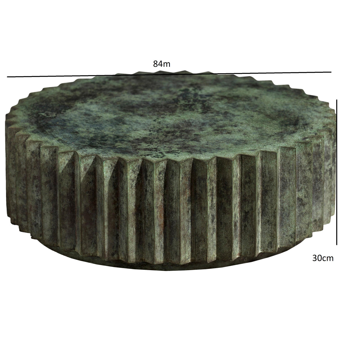 Luxury round coffee table