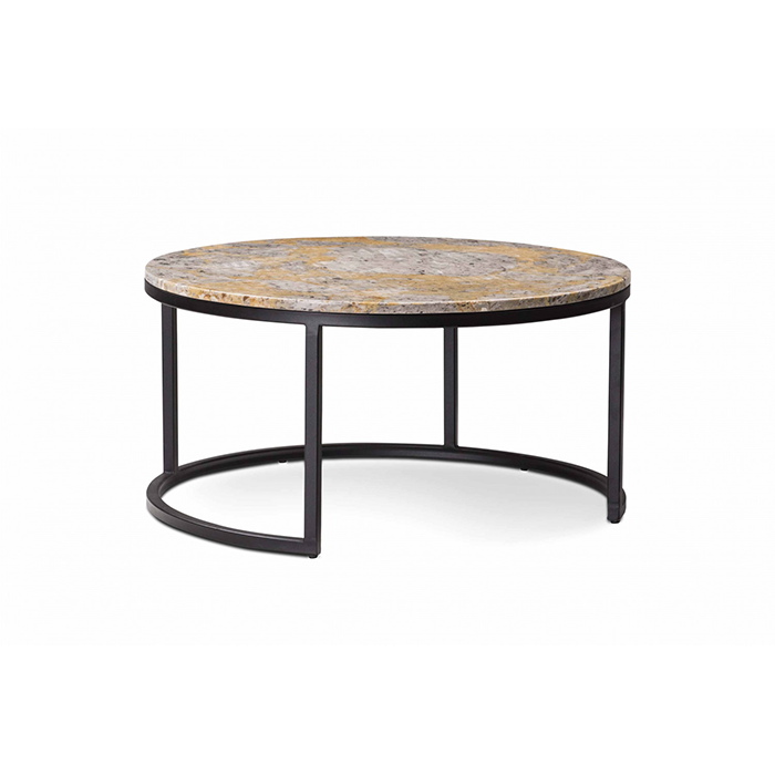 Sleek Karl Steel Coffee Table