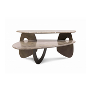 Multilevel Marble Coffee Table